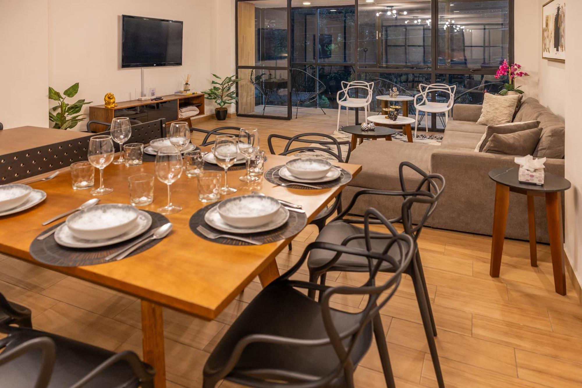 Posh Polanco Stay Tvs And Desks In Each Room Mexico City Exterior photo